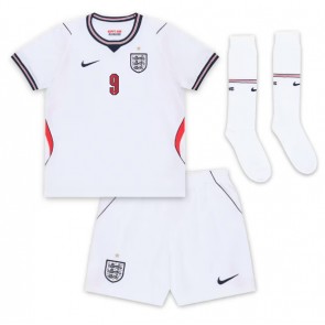 England Harry Kane #9 Hjemmebanetrøje Børn VM 2026 Kortærmet (+ Korte bukser)
